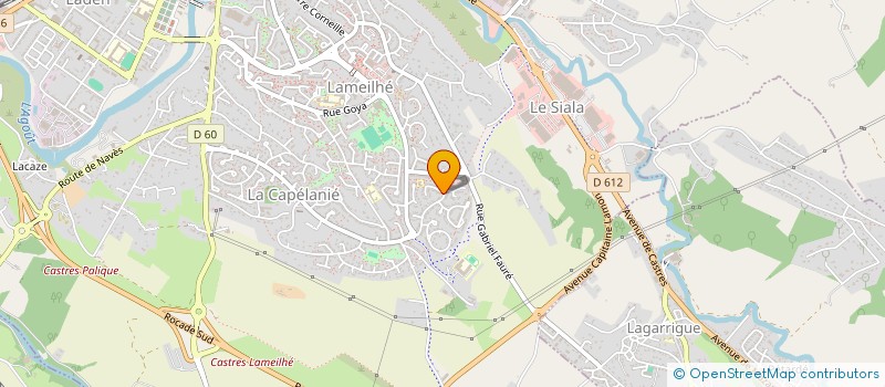 localisation de l'entreprise JENNA  CASTRES