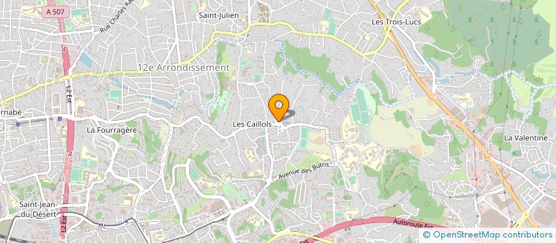 localisation de l'entreprise JENNA AUTO  MARSEILLE