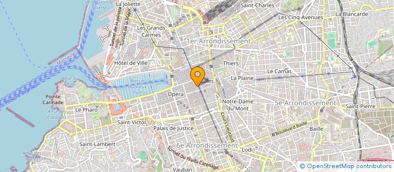 localisation de l'entreprise JENNA BEAUTE  MARSEILLE