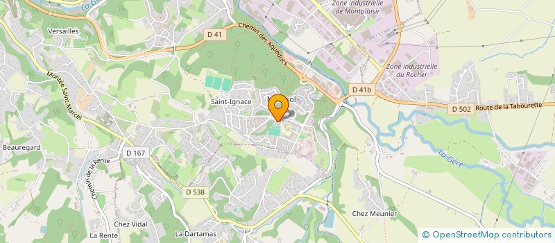 localisation de l'entreprise JENNA BOUTIQUE à VIENNE