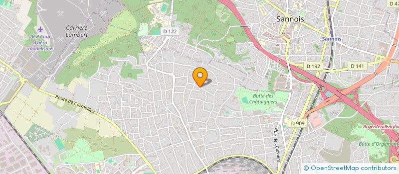 localisation de l'entreprise JENNA TRANSPORTS  ARGENTEUIL