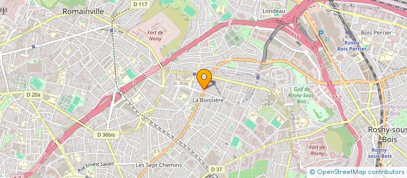 localisation de l'entreprise JENNAH PARIS à MONTREUIL