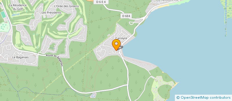 localisation de l'entreprise JENNALEX  LACANAU