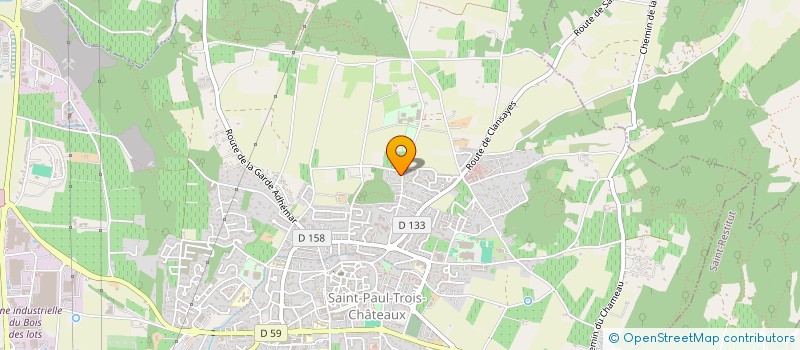 localisation de l'entreprise JENNALEX  SAINT-PAUL-TROIS-CHATEAUX