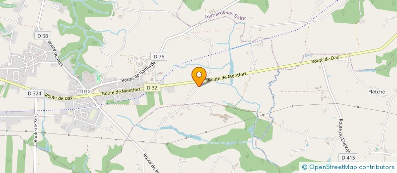 localisation de l'entreprise JENNAT  HINX