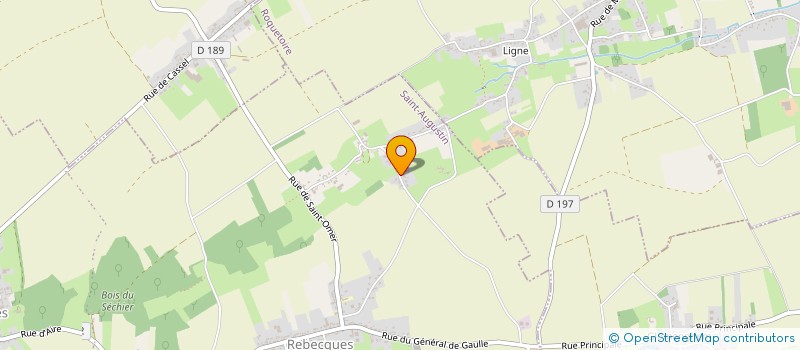 localisation de l'entreprise JENNEQUIN à SAINT-AUGUSTIN