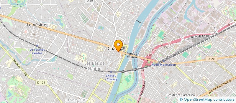 localisation de l'entreprise JENNI  CHATOU