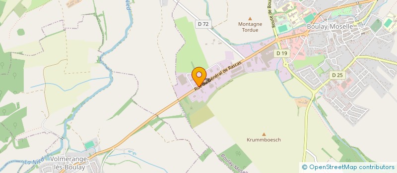 localisation de l'entreprise JENNICOM  BOULAY-MOSELLE