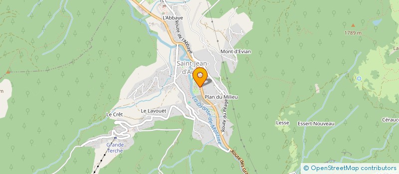 localisation de l'entreprise JENNIFER GALLIMORE ET RYAN HILL  SAINT-JEAN-D'AULPS