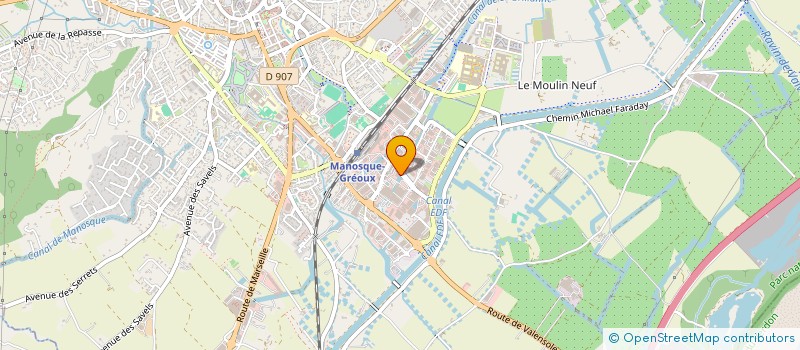 localisation de l'entreprise JENNIFER PRIMPIED-ROLLAND à MANOSQUE