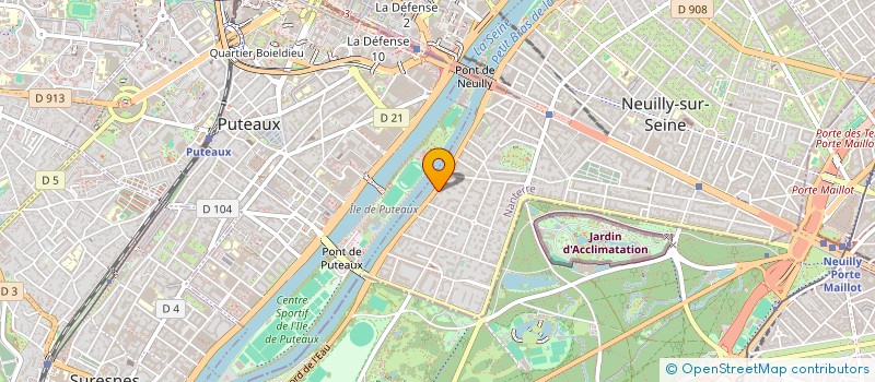 localisation de l'entreprise JENNIFER TESSLER SARL  NEUILLY-SUR-SEINE
