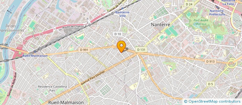 localisation de l'entreprise JENNY  NANTERRE