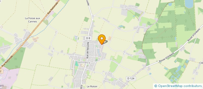 localisation de l'entreprise JENNY L DANSE  VENNECY