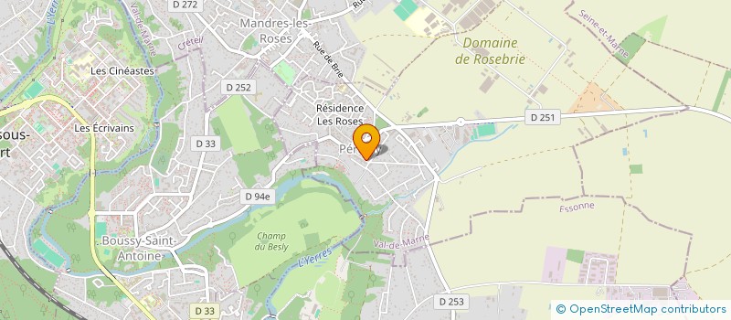 localisation de l'entreprise JENNY-MATT  PERIGNY