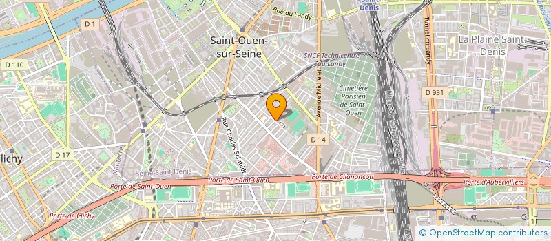 localisation de l'entreprise JENNYFER BRAND à SAINT-OUEN-SUR-SEINE