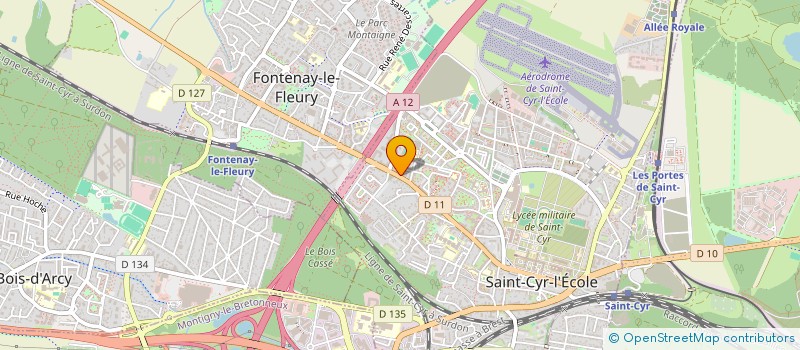 localisation de l'entreprise JENNYFER LOUISON  SAINT-CYR-L'ECOLE