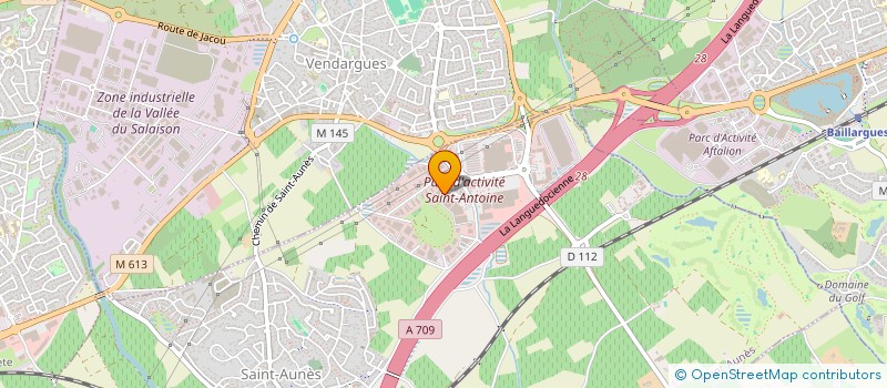 localisation de l'entreprise JENNYKRIS à SAINT-AUNES