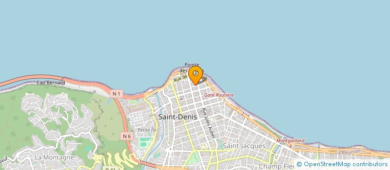 localisation de l'entreprise JENOB à SAINT-DENIS