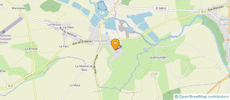 localisation de l'entreprise JENOVISA à FONTAINE-SIMON