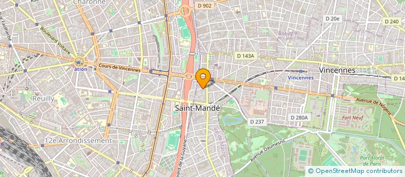 localisation de l'entreprise JENS PAULUS à SAINT-MANDE