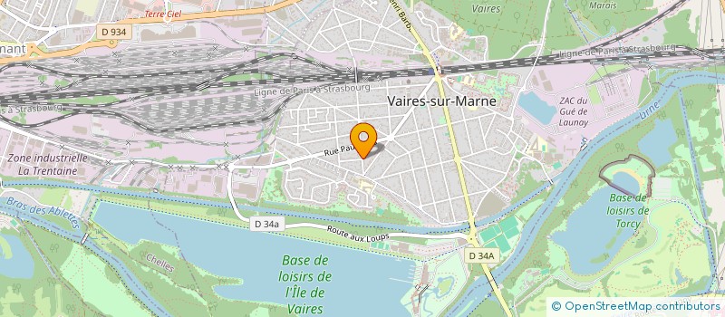 localisation de l'entreprise JENS SERVICES  VAIRES-SUR-MARNE