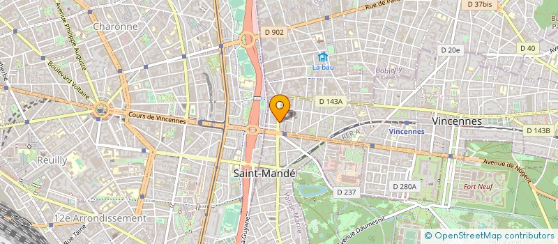 localisation de l'entreprise JENSO' CILS à SAINT-MANDE