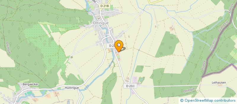 localisation de l'entreprise JENTIANE  OLTINGUE