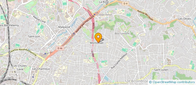 localisation de l'entreprise JENYO à MARSEILLE