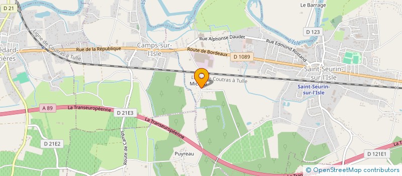 localisation de l'entreprise JEO  SAINT-SEURIN-SUR-L'ISLE