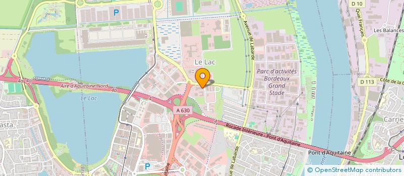 localisation de l'entreprise JEOLIZ  BORDEAUX