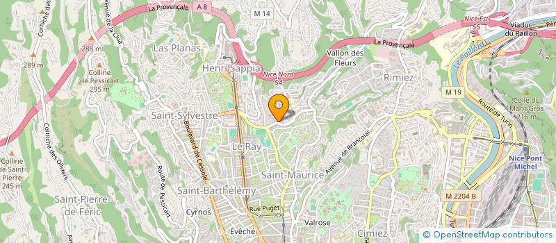 localisation de l'entreprise JEPA à NICE