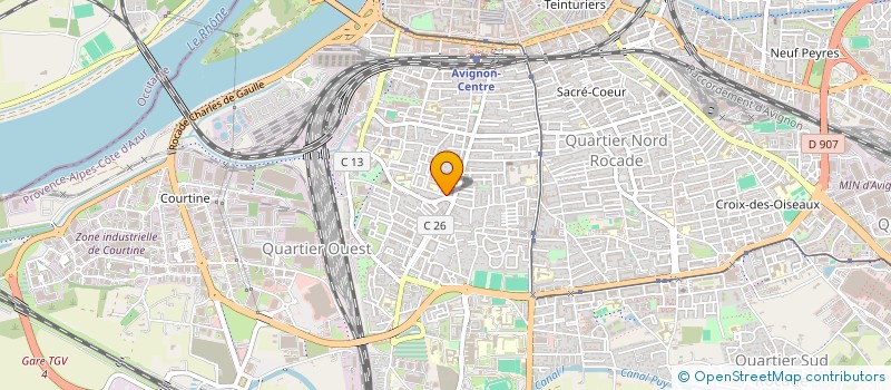 localisation de l'entreprise JEPCAF SA  AVIGNON