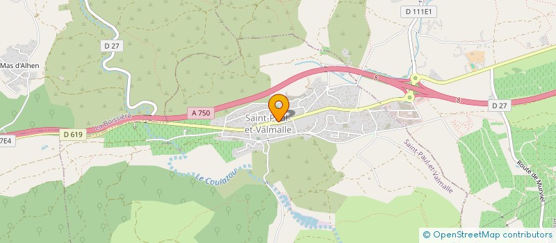 localisation de l'entreprise JEPECAM  MONTARNAUD