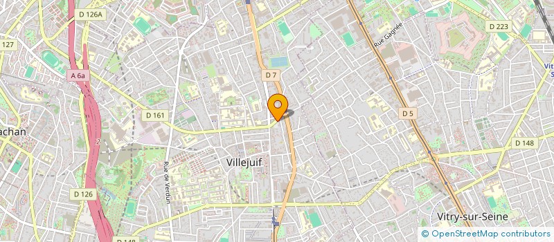 localisation de l'entreprise JEPEL VAILLANT à VILLEJUIF
