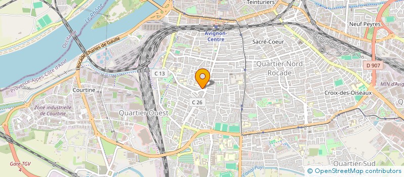 localisation de l'entreprise JEPFIN à AVIGNON