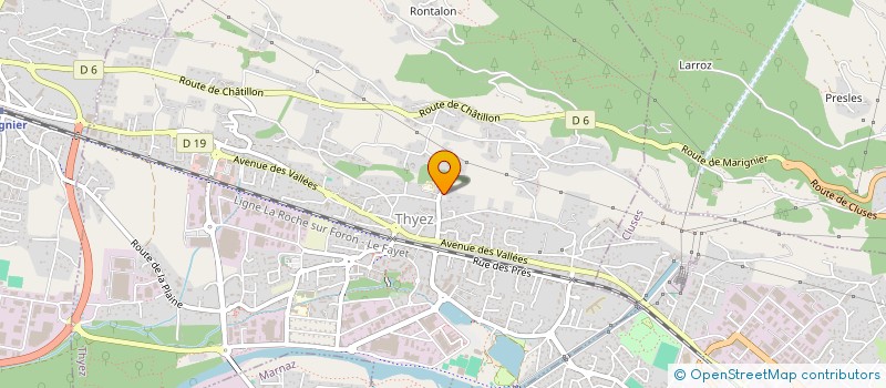 localisation de l'entreprise JEPHS  ARACHES-LA-FRASSE