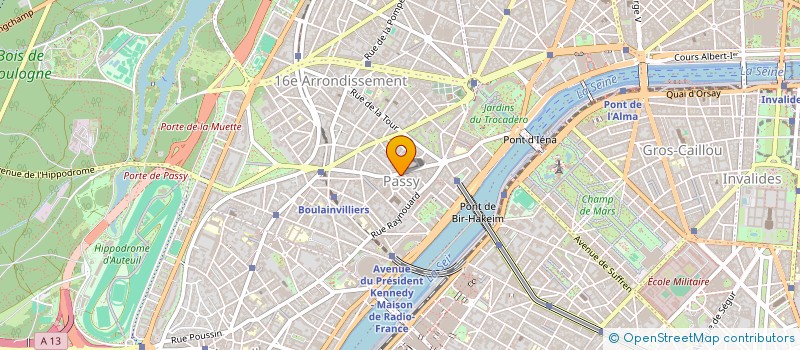 localisation de l'entreprise JEPP  PARIS