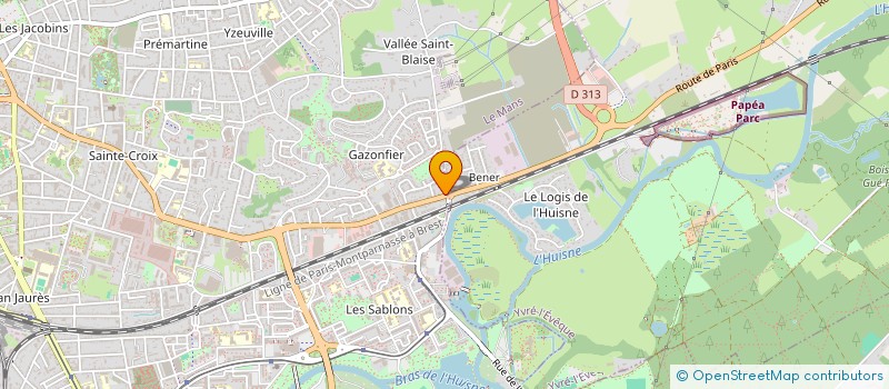 localisation de l'entreprise JEPP  LE MANS