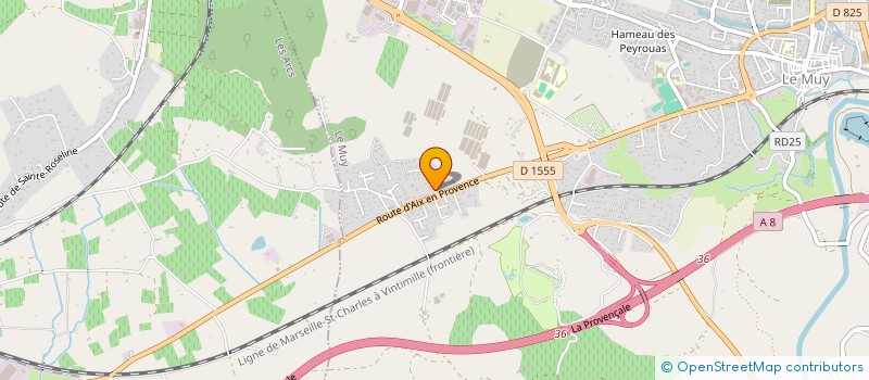 localisation de l'entreprise JEPSAI  LE MUY