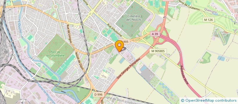 localisation de l'entreprise JEPY à DIJON