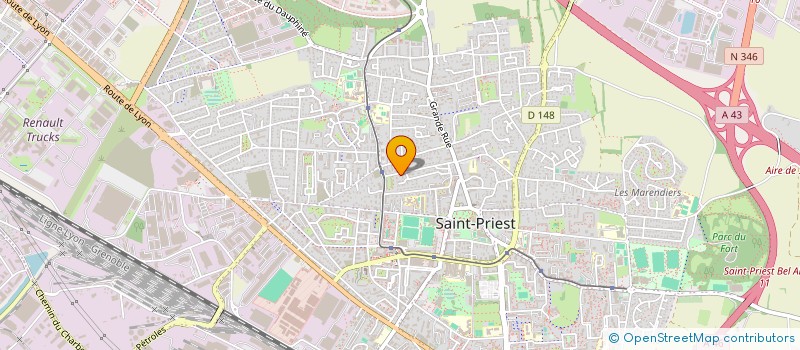 localisation de l'entreprise JEQUINOXE IMMOBILIER  SAINT-PRIEST