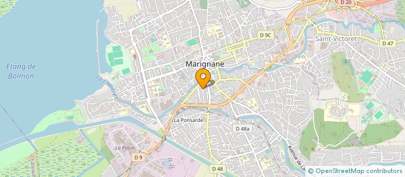 localisation de l'entreprise JER BATIMENT à MARIGNANE