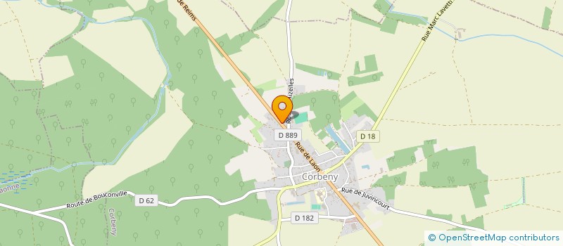 localisation de l'entreprise JER'HOME  CORBENY