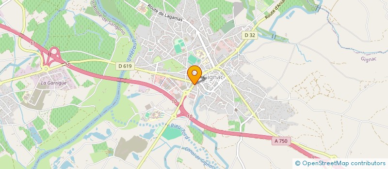 localisation de l'entreprise JER'HOME.BATI  GIGNAC