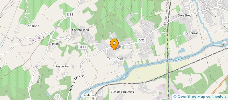 localisation de l'entreprise JERA II à LINARS