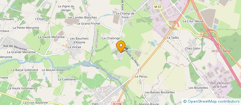 localisation de l'entreprise JERAF  SORINIERES (LES)