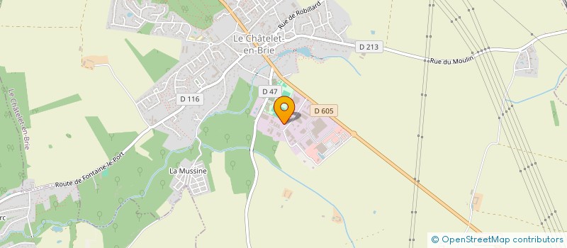 localisation de l'entreprise JERALE  LE CHATELET-EN-BRIE