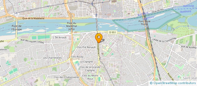 localisation de l'entreprise JERALOUCA  ORLEANS