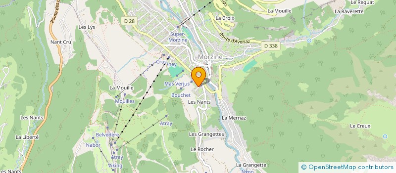 localisation de l'entreprise JERALPAS  MORZINE