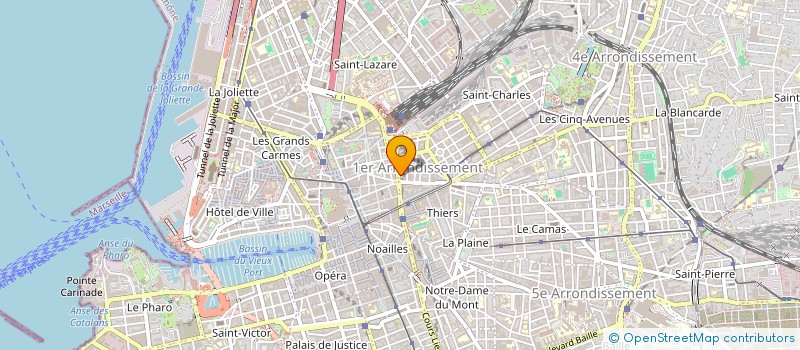 localisation de l'entreprise JERBA FOOD à MARSEILLE
